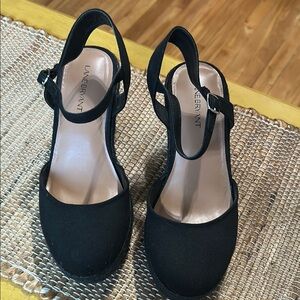 Lane Bryant Black Women's Wedge Shoes